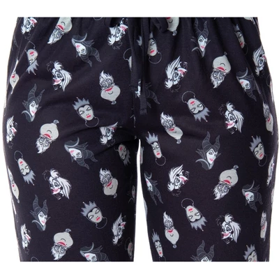 Disney Villains Women's Bad Girls Club 2 Piece Jogger Pajama Set Bad Girls Club 2 Disney Villains Women's Bad Girls Club 2 Piece Jogger Pajama Set Bad Girls Club - Image 2