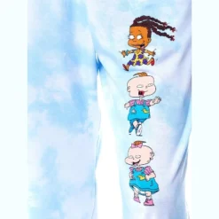 Rugrats Cartoon Tie Dye Womens' Pajama Loungewear Cropped Hooded Jogger Set PJ Blue -Sleepwear Sales Store GUEST 6d9ee826 1757 4c6d b6df 51cd01b0c2b9