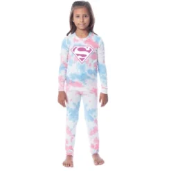 DC Comics Kids' Superman Girls Boys 2 Piece Tight Fit Youth Pajama Set Multicolored -Sleepwear Sales Store GUEST 6e7d126d 4a0f 46a2 a779 e65e85c3daf0