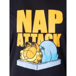 Nickelodeon Womens' Garfield Nap Attack Face Sleep Pajama Set Short Black -Sleepwear Sales Store GUEST 6eb37bbf f0c7 494b 968e 7ea3eb3c5618