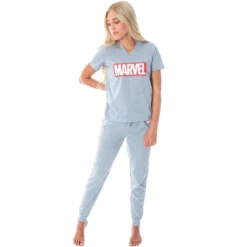 Marvel Comics Women's Avengers Brick Logo Tee And Jogger Pants Pajama Set 7 Marvel Comics Women's Avengers Brick Logo Tee And Jogger Pants Pajama Set -Sleepwear Sales Store GUEST 706bbaab 7c85 4bdf 9657 8fb8508fd434