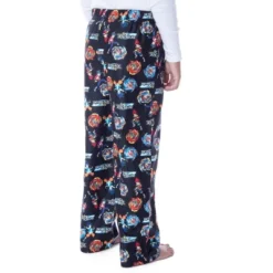Beyblade Burst Super King Boys' Spinner Tops Character Kids Pajama Pants Black