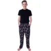 Star Wars Men's The Mandalorian Mando And Baby Yoda Sleepwear Pajama Pants Mando And Baby Yoda