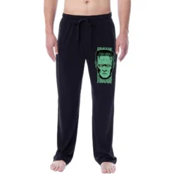 Universal Monsters Mens' Frankenstein Halloween Sleep Pajama Pants Black -Sleepwear Sales Store GUEST 7288b023 0506 4b5b a206 dbf98c34efda