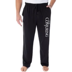 The Conjuring Men's Horror Movie Logo Sleep Pajama Pants Bottoms Black -Sleepwear Sales Store GUEST 750f2860 3499 41b5 8406 c30cd19c7422