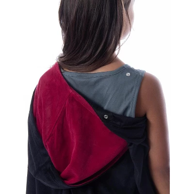 Harry Potter Girls' Gryffindor House Costume Nightgown Pajama Dress Grey 5 Harry Potter Girls' Gryffindor House Costume Nightgown Pajama Dress Grey - Image 5