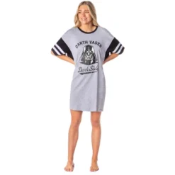 Star Wars Womens' Distressed Darth Vader Nightgown Sleep Pajama Shirt Grey -Sleepwear Sales Store GUEST 757ac607 fa54 4102 8e58 960d41623acc