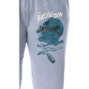 Universal Monsters Womens' The Invisible Man Sleep Jogger Pajama Pants Grey