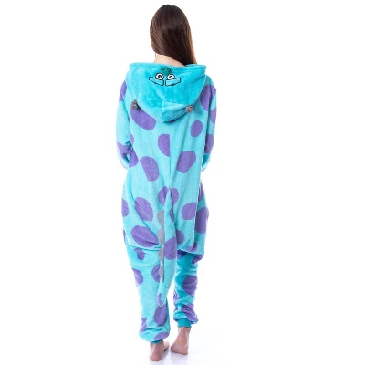 Disney Monsters Inc Adult Sulley Kigurumi Costume Union Suit Pajama 3 Disney Monsters Inc Adult Sulley Kigurumi Costume Union Suit Pajama - Image 3