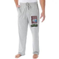 Beetlejuice Men's Handbook For The Recently Deceased Loungewear Pajama Pants Heather Grey -Sleepwear Sales Store GUEST 78c7fb83 1e74 4ac9 96b5 bbf347d687c0