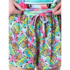 Scooby-Doo Womens' Mystery Machine Tie Dye Sleep Pajama Set Short Multicolored -Sleepwear Sales Store GUEST 7a04392f ed8e 4616 9128 d1ffded376bc
