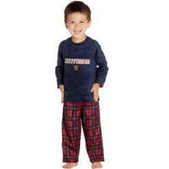 Harry Potter Gryffindor Lion Christmas Plush Holiday Toddler Plaid Pajama Set -Sleepwear Sales Store GUEST 7a984d8d c9dd 4ca4 af66 f413b84b84bd