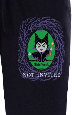 Disney Womens' Villains Maleficent Chibi Not Invited Sleep Pajama Pants Black 2 Disney Womens' Villains Maleficent Chibi Not Invited Sleep Pajama Pants Black - Image 2