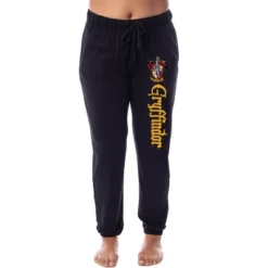 Harry Potter Womens' Hogwarts House Gryffindor Sleep Jogger Pajama Pants Black -Sleepwear Sales Store GUEST 7f24c1cd fa74 40d8 9ed8 650e66d126e8