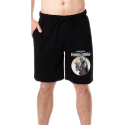 Star Wars Men's The Mandalorian Baby Yoda Grogu Sleep Pajama Shorts Black -Sleepwear Sales Store GUEST 7fda8eeb 3ea7 4e01 8e8e 2cff3ed69717