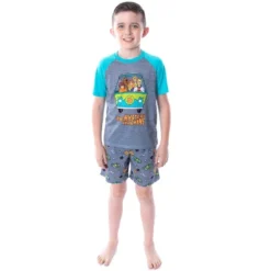 Scooby Doo Boy's Pajamas Mystery Machine Shirt And Shorts 2 PC Pajama Set -Sleepwear Sales Store GUEST 7ffc4878 c4fc 4ced 9d70 881f5e1146de