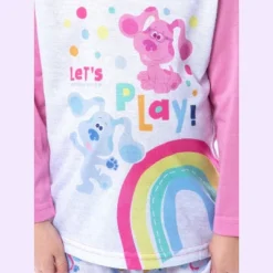 Nickelodeon Toddler Girls' Blue's Clues Let's Play Sleep Pajama Set Pink -Sleepwear Sales Store GUEST 81aff6e4 b7e0 47c0 b287 26731da34f41
