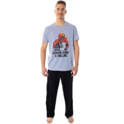 Marvel Men's Deadpool Pajamas Common Sense Is Tingling 2 Piece Pajama Set Deadpool -Sleepwear Sales Store GUEST 824227c8 221d 4e8d b7f0 245d4c591e40