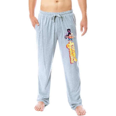 Steven Universe Mens' TV Show Characters Garnet Sleep Pajama Pants Grey 3 Steven Universe Mens' TV Show Characters Garnet Sleep Pajama Pants Grey - Image 3