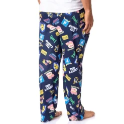 Ted Lasso Mens' TV Series Show Symbols Icons Believe Sleep Pajama Pants Blue -Sleepwear Sales Store GUEST 83e62c19 9829 44c2 aa6b 770820b44ed9