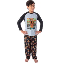 Scooby Doo Boys' PJS Ruh-Roh! Pajamas Raglan Shirt And Pants Sleep Set -Sleepwear Sales Store GUEST 84de8e34 db4c 486c b227 f7db7e6fd73f