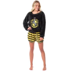 Harry Potter Womens' Sweater And Shorts Sleep Pajama Set-All Houses -Sleepwear Sales Store GUEST 85b039cf d829 4037 be10 4b8e5d4f15cd