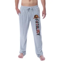 Mortal Kombat Mens' Fatality High Punch Arrows Sleep Pajama Pants Grey -Sleepwear Sales Store GUEST 85b1e066 aaa6 4e3d b27d 964695cd2161