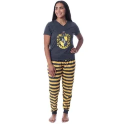 Harry Potter Womens' Hogwarts House Crest Jogger Pajama Set-All Houses 10 Harry Potter Womens' Hogwarts House Crest Jogger Pajama Set-All Houses -Sleepwear Sales Store GUEST 86370d65 adb3 4848 a2fa 5bdff51d8684