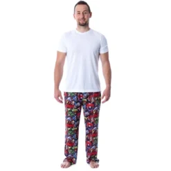 Marvel Mens' Avengers Unite Allover Character Loungewear Pajama Pants Multicoloured -Sleepwear Sales Store GUEST 8757410e fad6 47d1 844e 1be0595c1adc