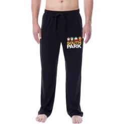 CBS Mens' South Park TV Show Cartman Stan Kyle Kenny Sleep Pajama Pants Black -Sleepwear Sales Store GUEST 87b80f40 99d3 4d68 b170 87e75135e25f