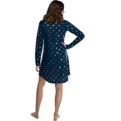 Wonder Woman Circle Logo Raglan Night Gown -Sleepwear Sales Store GUEST 880933f2 5760 4bb6 b379 40d9cecc47dc