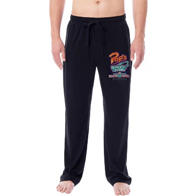 Riverdale Mens' Pop's Chock'lit Shoppe CW TV Show Sleep Pajama Pants Black 3 Riverdale Mens' Pop's Chock'lit Shoppe CW TV Show Sleep Pajama Pants Black - Image 3
