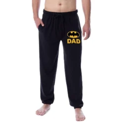 DC Comics Mens' Batman Father's Day Bat Dad Classic Sleep Jogger Pajama Pants Black -Sleepwear Sales Store GUEST 8a7b39a0 bd90 4cf0 985a b999b6154d92