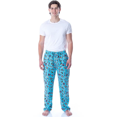 Space Jam A New Legacy Adult Men's Allover Character Loungewear Pajama Pants Blue 1 Space Jam A New Legacy Adult Men's Allover Character Loungewear Pajama Pants Blue