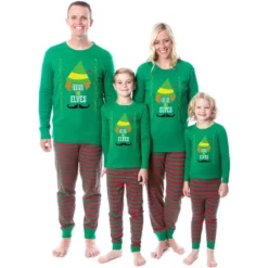 Elf The Movie Film Christmas Elves Tight Fit Family Pajama Set -Sleepwear Sales Store GUEST 8bbb52fc 3e8a 41c4 933e 939fa6dedd37