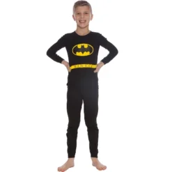 DC Comics Boys Batman Logo Dark Knight Costume Pajama Set