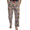 Marvel Comics Mens' Avengers Stance Pajama Pants Loungewear Multi