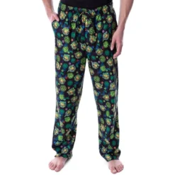 Nickelodeon Men's Teenage Mutant Ninja Turtles TMNT Character Pajama Pants Black -Sleepwear Sales Store GUEST 8c1fbd8b e165 4d44 a3c9 4978795d2400