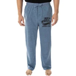 Hot Wheels Cars Men's Vintage 68 Speed Club Loungewear Sleep Pajama Pants Denim Heather Blue -Sleepwear Sales Store GUEST 8ce72222 54cd 4991 93b4 ca087cb9e7f0