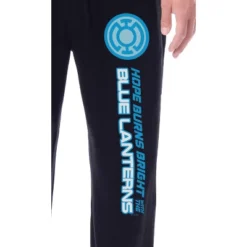 DC Comics Mens' Green Lantern Blackest Night Pajama Pants - All Corps