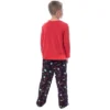 DC Boys' Classic The Flash The Crimson Comet Raglan Sleep Pajama Set Black