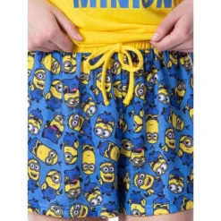 Despicable Me Womens' Minions 1 In A Minion Sleep Pajama Set Short Multicolored -Sleepwear Sales Store GUEST 9203b272 8500 49d3 8e82 2e471edd4e7b