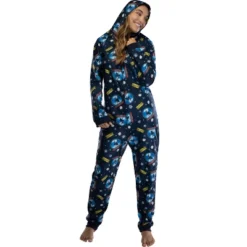 Polar Express Adult Believe Hooded One-Piece Footless Sleeper Union Suit -Sleepwear Sales Store GUEST 92e2e55f 57bb 4453 86ef a76b57c42385