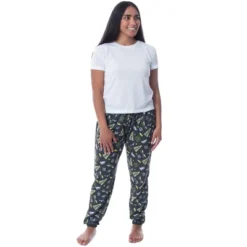 Harry Potter Womens' Hogwarts House Sleep Jogger Pajama Pants-All Houses -Sleepwear Sales Store GUEST 93650bfd f998 4be9 9c1b 5ddb8fcbd92d