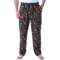 Marvel Men's Guardians Of The Galaxy Mix Tape And Characters Pajama Pants Black -Sleepwear Sales Store GUEST 9385f0a5 5f34 4f3c bfda e0c0a5dabd09