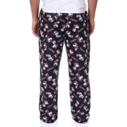 Peanuts Mens' Joe Cool Snoopy Character Tossed Print Sleep Pajama Pants Black -Sleepwear Sales Store GUEST 94d84a48 abd2 4fe9 95a3 73e75f0e99bf