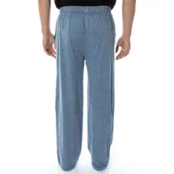 Hot Wheels Cars Men's Vintage 68 Speed Club Loungewear Sleep Pajama Pants Denim Heather Blue