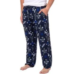 Marvel Comics Mens' Black Panther Tossed Print Sleep Pajama Pants Black -Sleepwear Sales Store GUEST 988df788 b3dc 496b bd7e dd880c80d545
