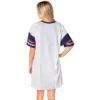 Marvel Comics Womens' Captain America Symbol Nightgown Pajama Shirt Dress Grey