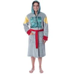 Star Wars Adult Boba Fett Bounty Hunter Fleece Robe Bathrobe For Men Women Multi -Sleepwear Sales Store GUEST 9ce0a8e1 a925 45da 860c a81c673030ba